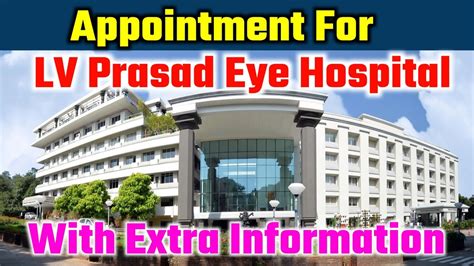 lv prasad hyderabad appointment